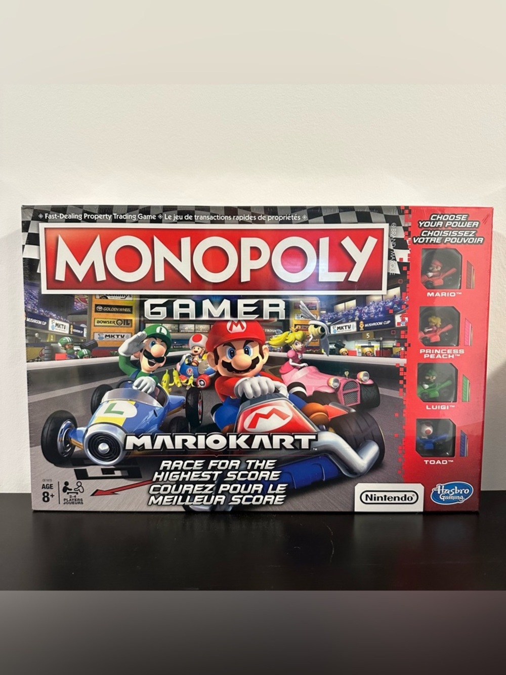 Monopoly Gamer Mario Kart Board Game - Brand New Sealed